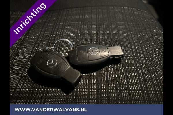 Mercedes-Benz Sprinter 316 CDI 164pk L2H2 inrichting Euro6 Airco | 2800kg Trekhaak | Cruisecontrol | Chauffeursstoel Parkeersensoren, multifunctioneel stuurwiel