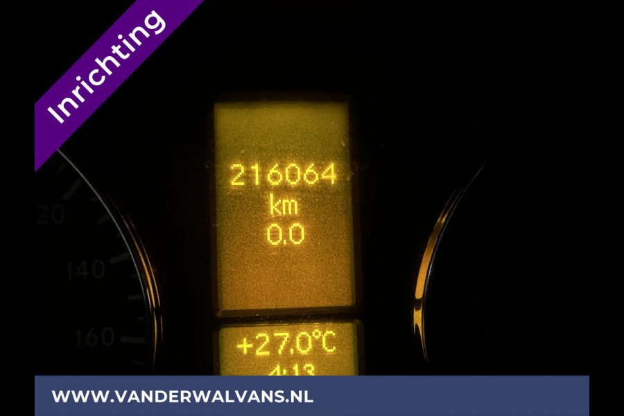Mercedes-Benz Sprinter 316 CDI 164pk L2H2 inrichting Euro6 Airco | 2800kg Trekhaak | Cruisecontrol | Chauffeursstoel Parkeersensoren, multifunctioneel stuurwiel