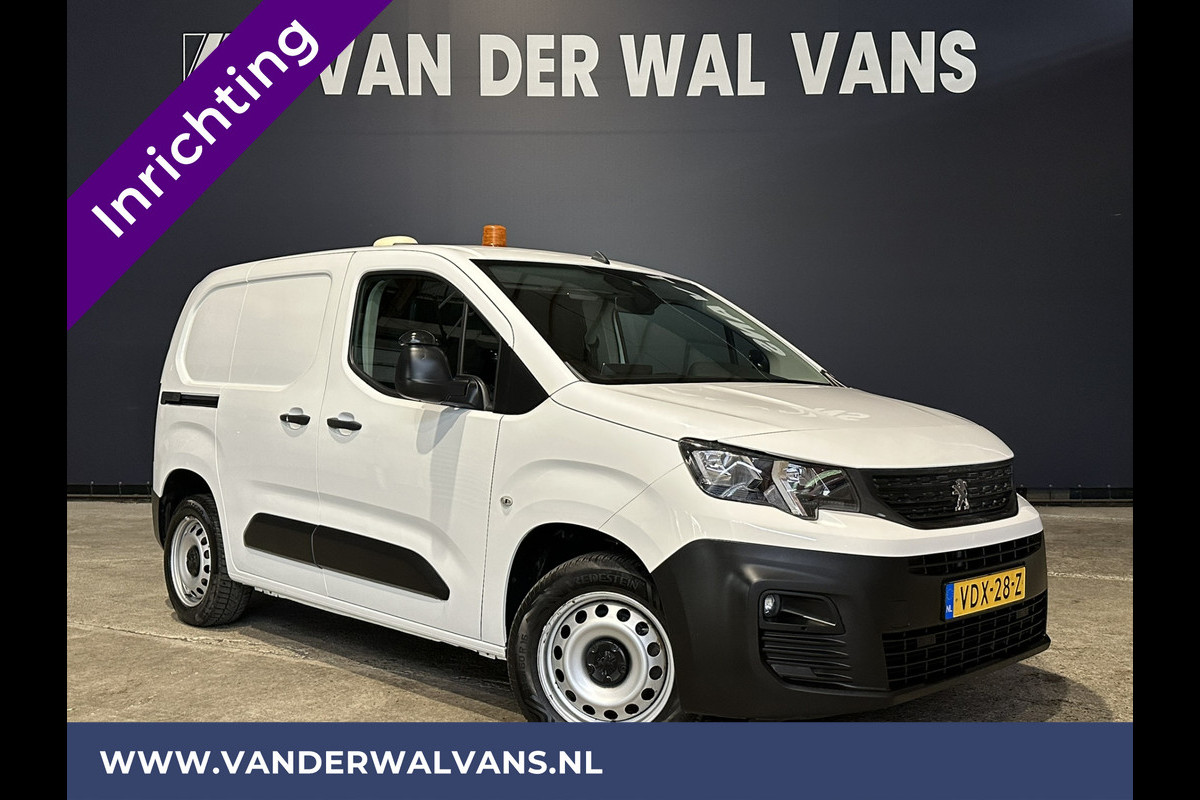 Peugeot Partner 1.5 BlueHDI 102pk L1H1 inrichting Euro6 Airco | Apple Carplay | Cruisecontrol Parkeersensoren, Android auto, zijdeur Peugeot Partner 1.5 BlueHDI 102pk L1H1 inrichting Euro6 Airco | Apple Carplay | Cruisecontrol Parkeersensoren, Android auto, zijdeur