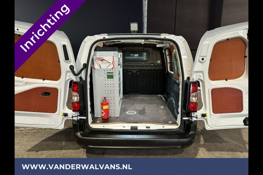 Peugeot Partner 1.5 BlueHDI 102pk L1H1 inrichting Euro6 Airco | Apple Carplay | Cruisecontrol Parkeersensoren, Android auto, zijdeur