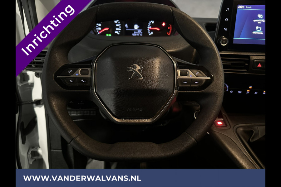 Peugeot Partner 1.5 BlueHDI 102pk L1H1 inrichting Euro6 Airco | Apple Carplay | Cruisecontrol Parkeersensoren, Android auto, zijdeur