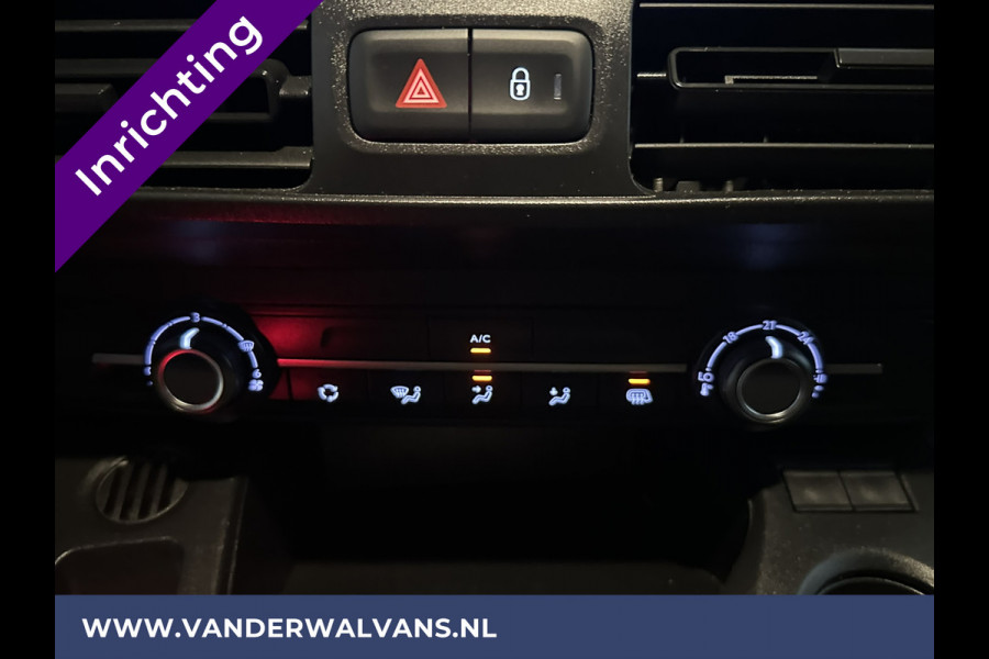 Peugeot Partner 1.5 BlueHDI 102pk L1H1 inrichting Euro6 Airco | Apple Carplay | Cruisecontrol Parkeersensoren, Android auto, zijdeur