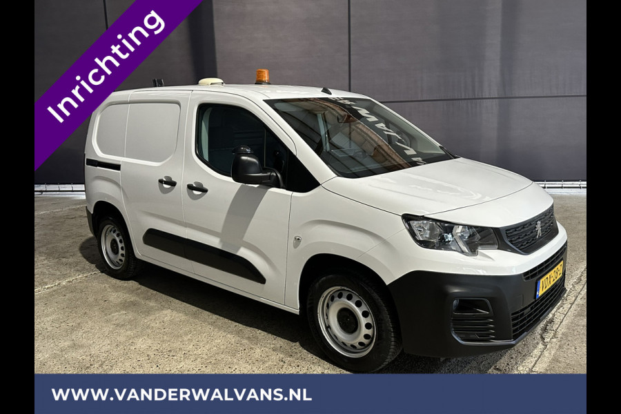 Peugeot Partner 1.5 BlueHDI 102pk L1H1 inrichting Euro6 Airco | Apple Carplay | Cruisecontrol Parkeersensoren, Android auto, zijdeur