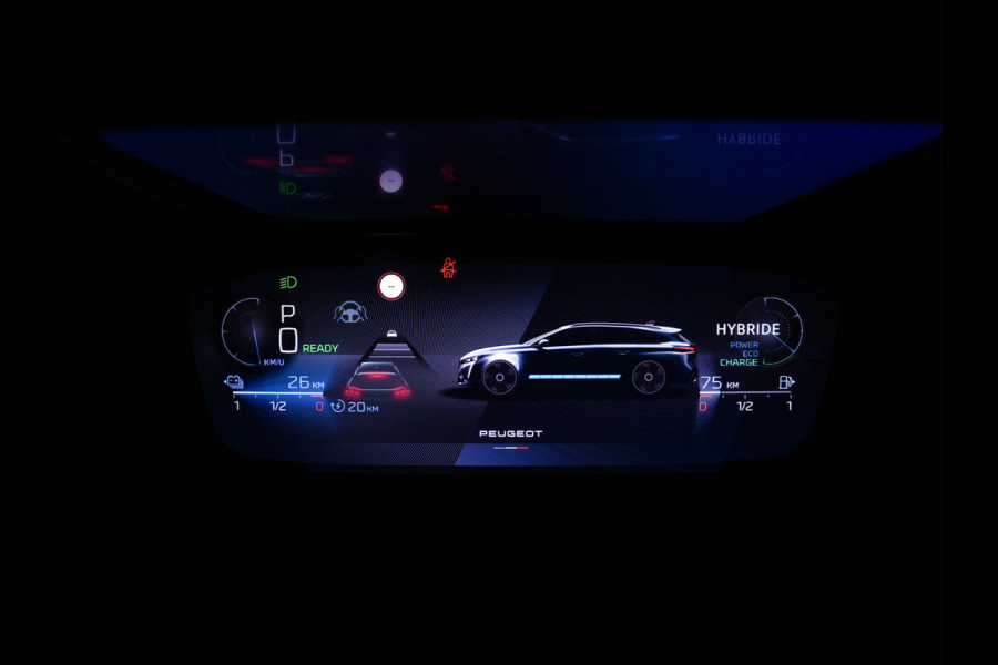 Peugeot 308 SW 1.6 HYbrid 180 GT-Sport-Pack Business (INCL-BTW) Aut. *PANO | LEATHER-MICROFIBRE | MATRIX-LED | TOPVIEW | MEMORY-PACK | ADAPTIVE-CRUISE | BLINDSPOT | DIGI-COCKPIT | HEATED-SPORTSEATS | KEYLESS | LANE-ASSIST | NAVI-FULLMAP | ...