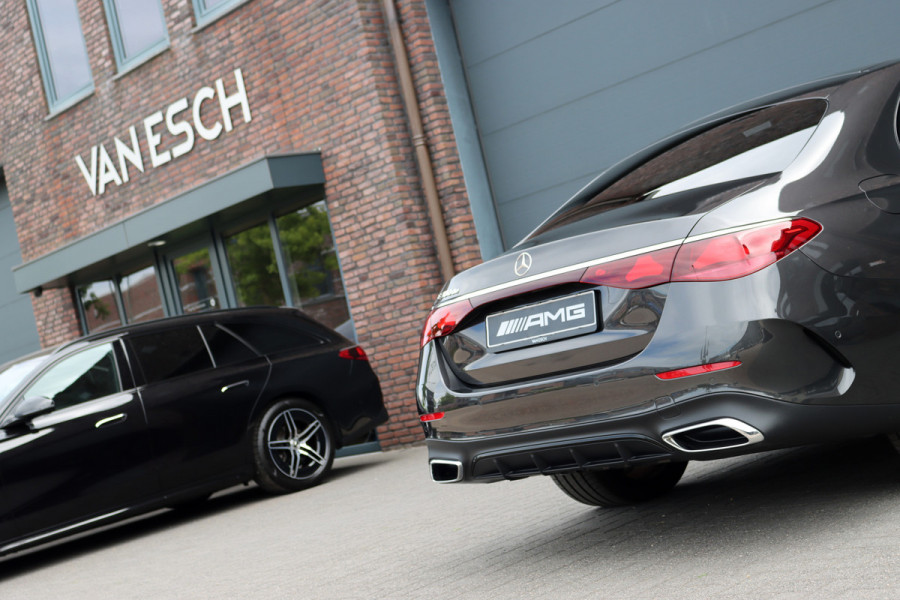 Mercedes-Benz E-Klasse 300 de AMG Line Aut9 | Hyperscreen | Distronic | Trekhaak | Verwarmd Stuurwiel | Keyless Go | Camera | Zitcomfortpakket | Nightpakket |