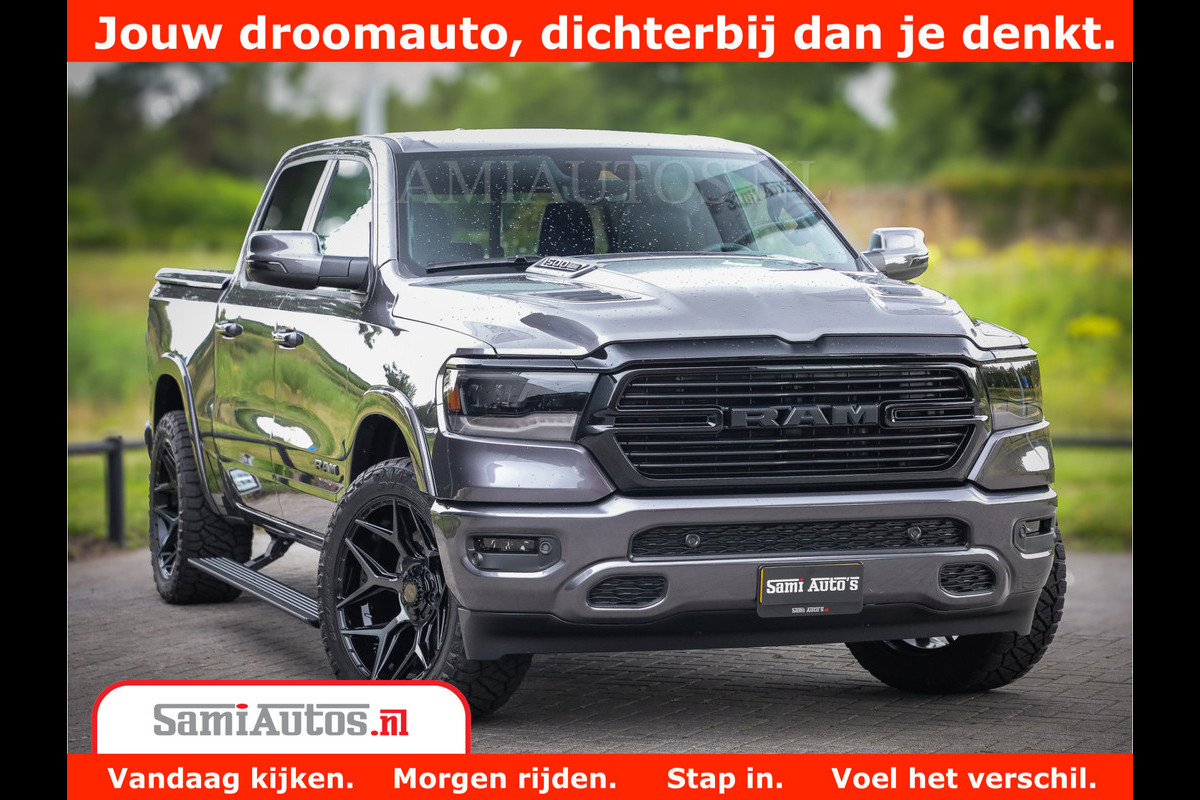 Dodge Ram 1500 Laramie Night 5,7 V8 402PK | Krachtige Hemi | Zeer Rijk Uitgevoerd | Comfortabele Dubbele Cabine met Royale 5 Zitplaatsen | Granite Crystal | BPM vrij | Nu Leverbaar uit Voorraad | Voorraad Nr 2371 - 2297 Dodge Ram 1500 Laramie Night 5,7 V8 402PK | Krachtige Hemi | Zeer Rijk Uitgevoerd | Comfortabele Dubbele Cabine met Royale 5 Zitplaatsen | Granite Crystal | BPM vrij | Nu Leverbaar uit Voorraad | Voorraad Nr 2371 - 2297