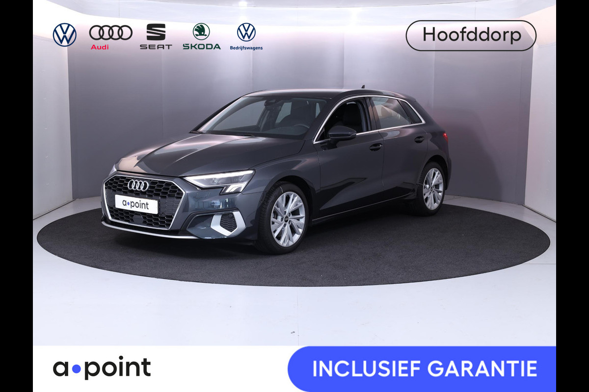 Audi A3 Sportback 35 TFSI Business edition 150 pk S-tronic | Navigatie | Parkeersensoren (Park assist) | Achteruitrijcamera | Cruise control | LED koplampen | Audi A3 Sportback 35 TFSI Business edition 150 pk S-tronic | Navigatie | Parkeersensoren (Park assist) | Achteruitrijcamera | Cruise control | LED koplampen |