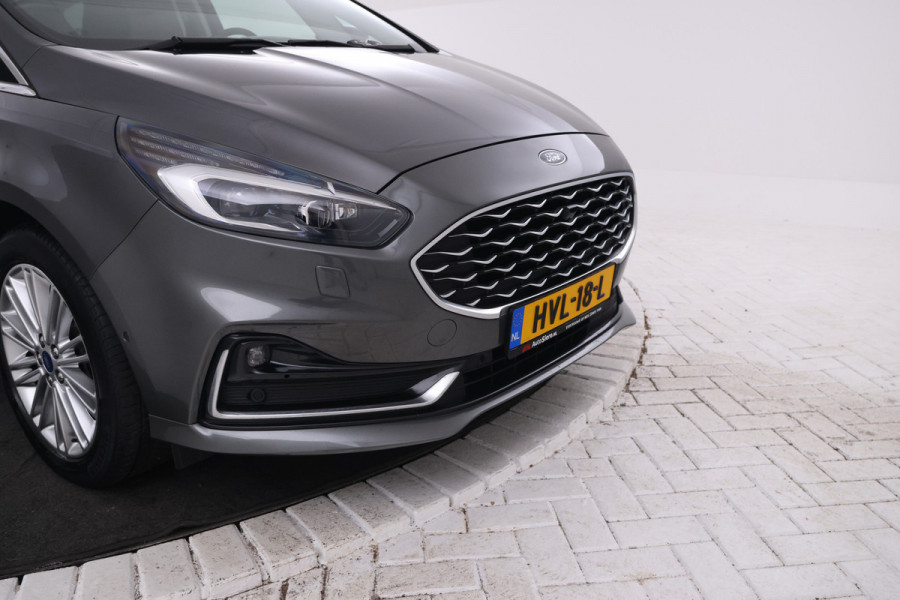 Ford S-Max 2.0 TDCi Vignale 190pk, 7 Pers, panorama, Automaat, Leer, Alle opties.