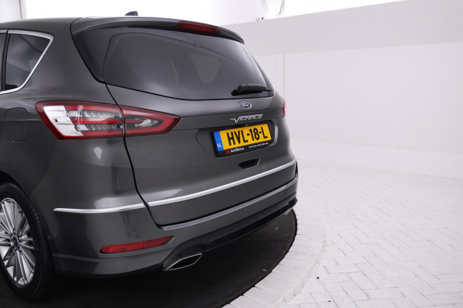 Ford S-Max 2.0 TDCi Vignale 190pk, 7 Pers, panorama, Automaat, Leer, Alle opties.