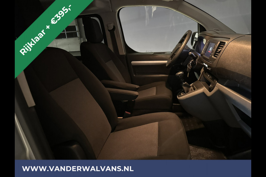 Citroën Jumpy 2.0 BlueHDI *MARGE, GEEN BTW* 123pk L3H1 XL RIJKLAAR Dubbele cabine Euro6 Airco | Navigatie Cruisecontrol, Apple Carplay, 2500kg Trekhaak, Parkeersensoren, 5-Zits