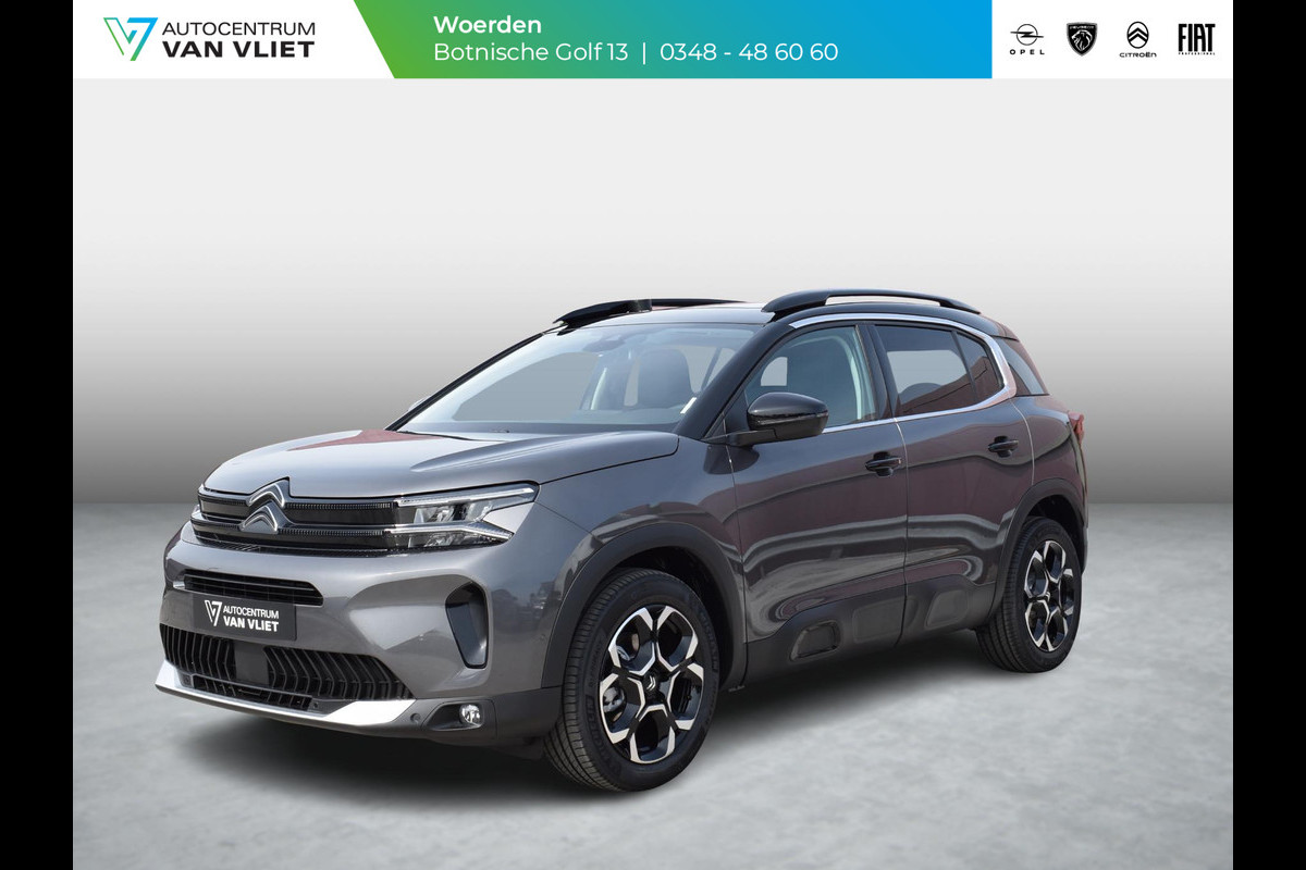 Citroën C5 Aircross 1.2 Hybrid 136 Max SCHUIFDAK | ELEKTRISCHE ACHTERKLEP | ELEKTRISCHE STOEL | ACHTERUITRIJCAMERA MET SENSOREN | UIT VOORRAAD LEVERBAAR Citroën C5 Aircross 1.2 Hybrid 136 Max SCHUIFDAK | ELEKTRISCHE ACHTERKLEP | ELEKTRISCHE STOEL | ACHTERUITRIJCAMERA MET SENSOREN | UIT VOORRAAD LEVERBAAR