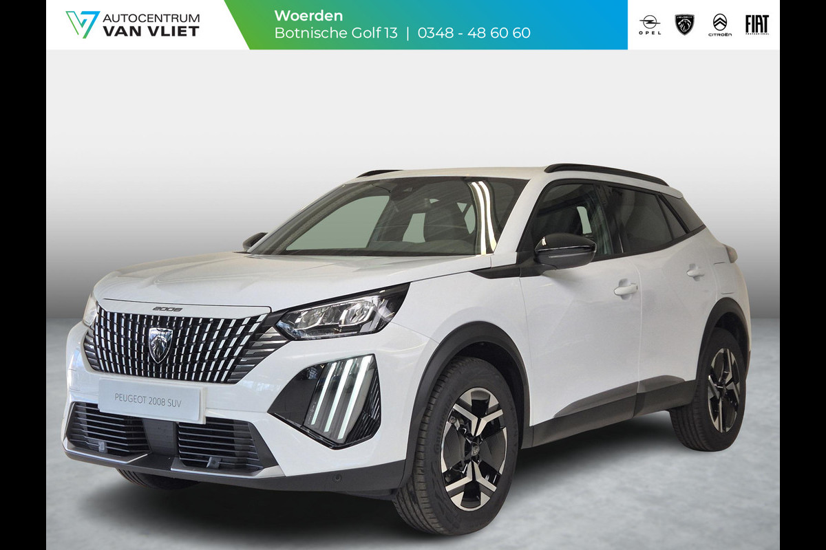 Peugeot 2008 1.2 Hybrid 136 Allure Automaat | Navigatie | Achteruitrijcamera | Keyless Entry/Start | Apple Carplay/Android Auto |