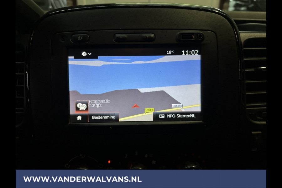 Opel Vivaro 1.6 CDTI 126pk L2H1 Euro6 Airco | 2x Zijdeur | Imperiaal | Trekhaak | Navigatie camera, cruisecontrol, parkeersensoren, trap