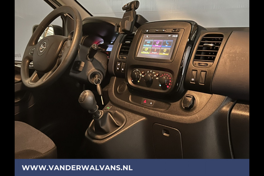 Opel Vivaro 1.6 CDTI 126pk L2H1 Euro6 Airco | 2x Zijdeur | Imperiaal | Trekhaak | Navigatie camera, cruisecontrol, parkeersensoren, trap