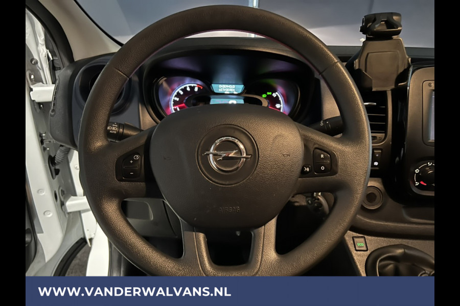 Opel Vivaro 1.6 CDTI 126pk L2H1 Euro6 Airco | 2x Zijdeur | Imperiaal | Trekhaak | Navigatie camera, cruisecontrol, parkeersensoren, trap