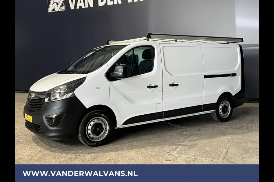 Opel Vivaro 1.6 CDTI 126pk L2H1 Euro6 Airco | 2x Zijdeur | Imperiaal | Trekhaak | Navigatie camera, cruisecontrol, parkeersensoren, trap