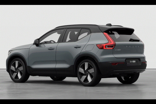 Volvo EX40 252PK Single Motor Extended Range Plus 82 kWh / Lounge pakket / Extra getint glas / Panoramadak / 360 camera / 20'' velgen / Zwart dak