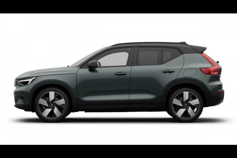 Volvo EX40 Single Motor Extended Range Plus 82 kWh / Lounge pakket / Extra getint glas / Panoramadak / 360 Camera / 20''velgen / zwart dak