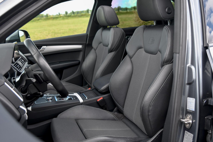 Audi Q5 50 TFSI e quattro 3X S-Line. Pano, Memory, Massage, ACC, Keyless, Camera, Matrix, CarPlay!