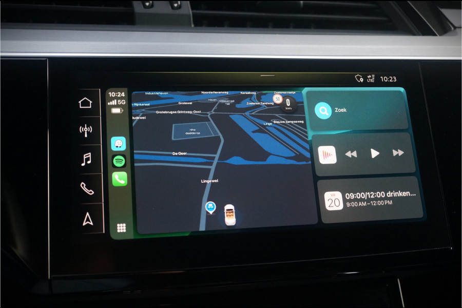 Audi e-tron e-tron 50 quattro Launch edition Black 71 kWh | S Line | Black Edition | Panoramadak | Memory Seats | Camera | Luchtvering | Adaptive Cruise Control | Keyless | Matrix LED | Leder | Stoelverwarming | NAP | BTW
