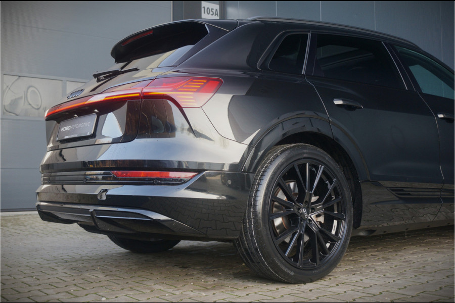 Audi e-tron e-tron 50 quattro Launch edition Black 71 kWh | S Line | Black Edition | Panoramadak | Memory Seats | Camera | Luchtvering | Adaptive Cruise Control | Keyless | Matrix LED | Leder | Stoelverwarming | NAP | BTW