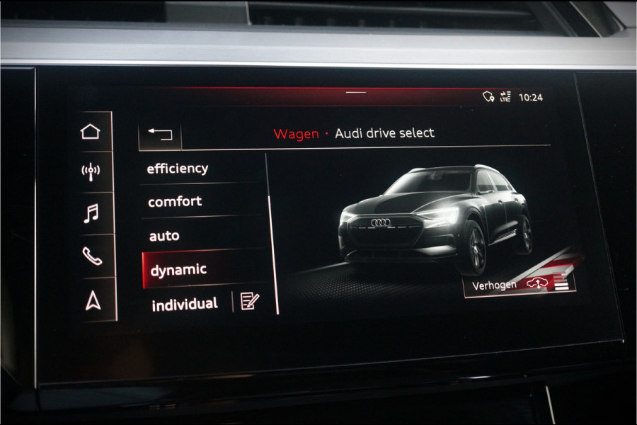Audi e-tron e-tron 50 quattro Launch edition Black 71 kWh | S Line | Black Edition | Panoramadak | Memory Seats | Camera | Luchtvering | Adaptive Cruise Control | Keyless | Matrix LED | Leder | Stoelverwarming | NAP | BTW