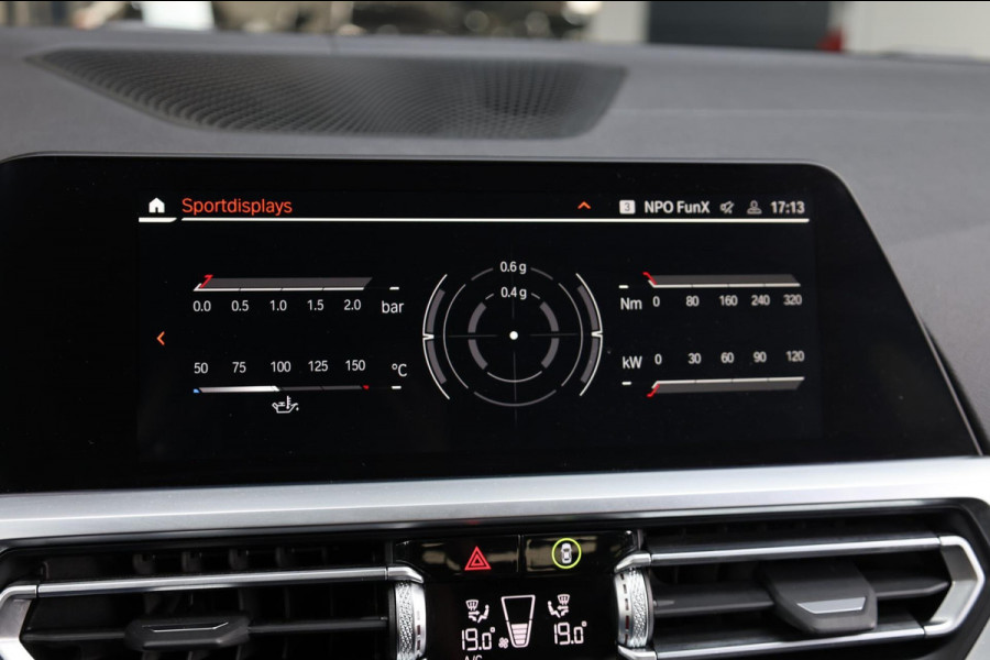 BMW 3-serie 330i M-Sport LED/VIRTUAL/SFEER/PANO/HALF LEDER+S.VERWAMRING/20" LMV/PDC/CRUISE/ECC/12 MND GARANTIE!
