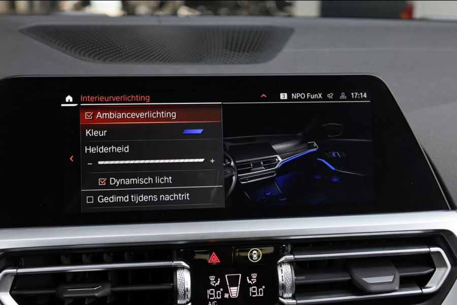BMW 3-serie 330i M-Sport LED/VIRTUAL/SFEER/PANO/HALF LEDER+S.VERWAMRING/20" LMV/PDC/CRUISE/ECC/12 MND GARANTIE!