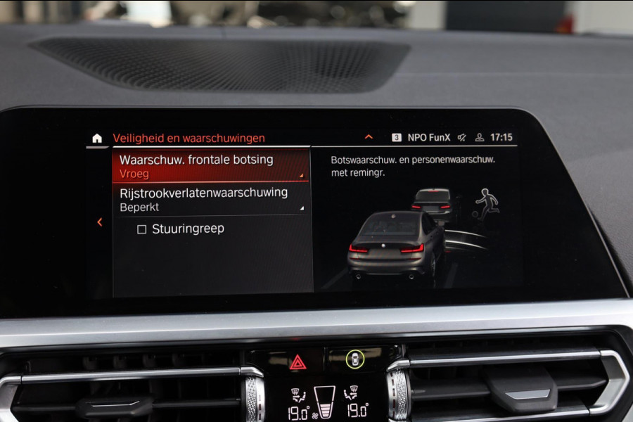 BMW 3-serie 330i M-Sport LED/VIRTUAL/SFEER/PANO/HALF LEDER+S.VERWAMRING/20" LMV/PDC/CRUISE/ECC/12 MND GARANTIE!