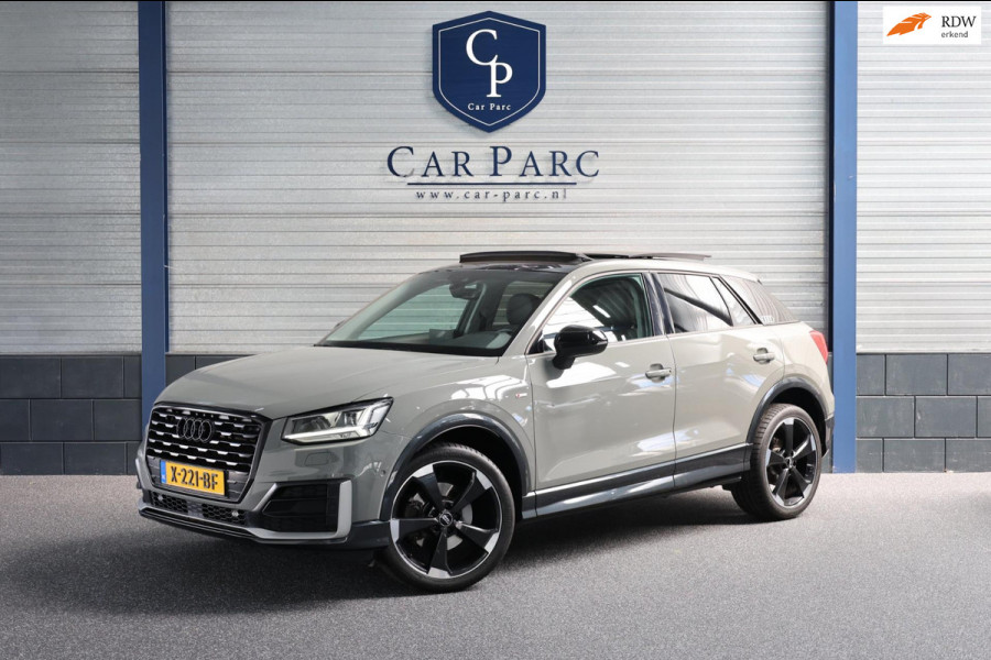 Audi Q2 1.4 TFSI S-line NARDO/LED/VIRTUAL/SFEER/PANO/LEER+S.VERWARMING/B&O/LMV 19"/CAM/ACC/ECC/12 MND GARANTIE!