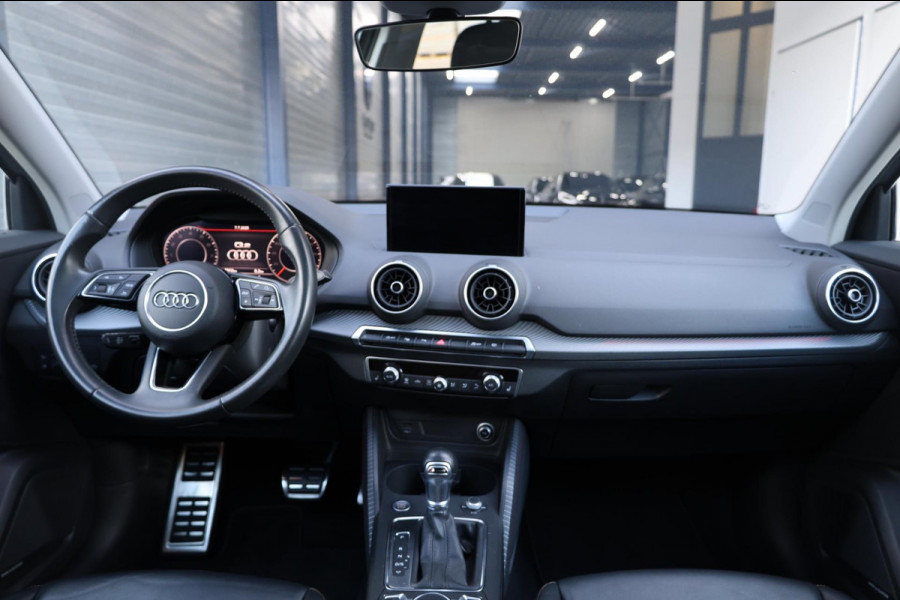 Audi Q2 1.4 TFSI S-line NARDO/LED/VIRTUAL/SFEER/PANO/LEER+S.VERWARMING/B&O/LMV 19"/CAM/ACC/ECC/12 MND GARANTIE!