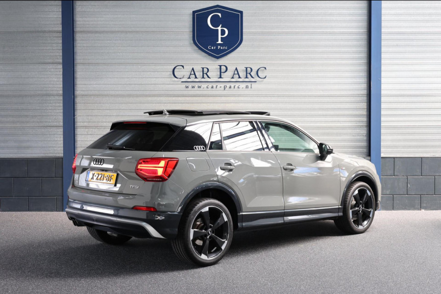 Audi Q2 1.4 TFSI S-line NARDO/LED/VIRTUAL/SFEER/PANO/LEER+S.VERWARMING/B&O/LMV 19"/CAM/ACC/ECC/12 MND GARANTIE!