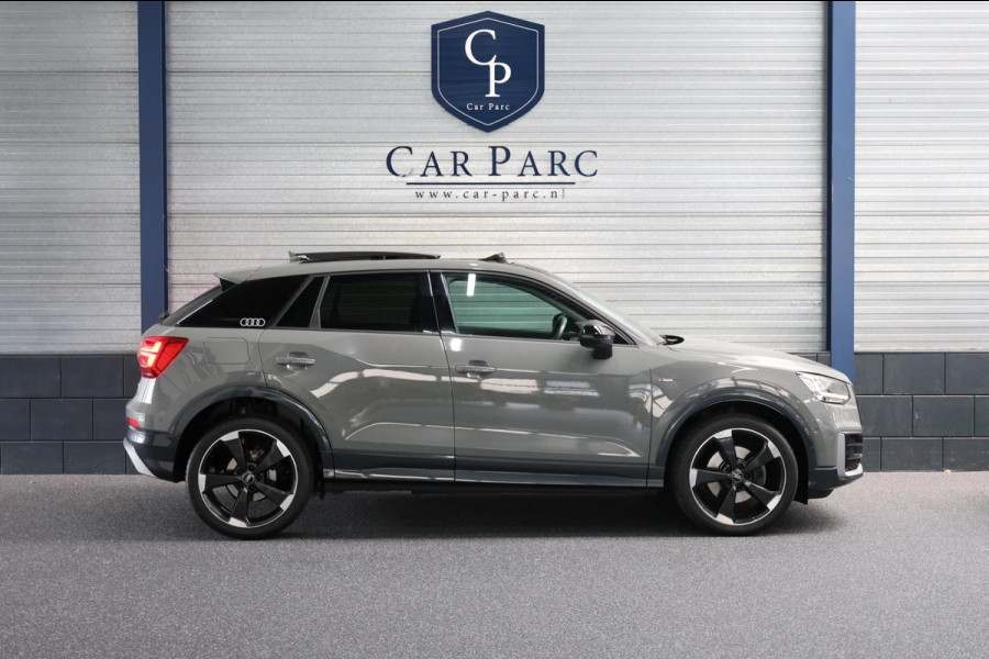 Audi Q2 1.4 TFSI S-line NARDO/LED/VIRTUAL/SFEER/PANO/LEER+S.VERWARMING/B&O/LMV 19"/CAM/ACC/ECC/12 MND GARANTIE!