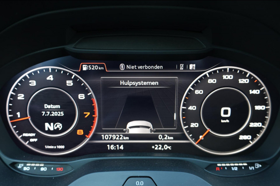 Audi Q2 1.4 TFSI S-line NARDO/LED/VIRTUAL/SFEER/PANO/LEER+S.VERWARMING/B&O/LMV 19"/CAM/ACC/ECC/12 MND GARANTIE!