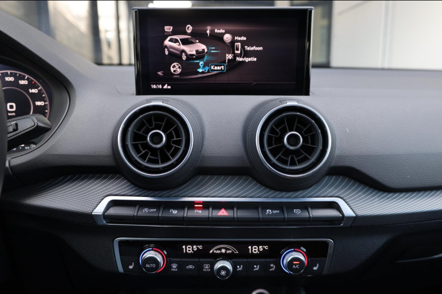 Audi Q2 1.4 TFSI S-line NARDO/LED/VIRTUAL/SFEER/PANO/LEER+S.VERWARMING/B&O/LMV 19"/CAM/ACC/ECC/12 MND GARANTIE!