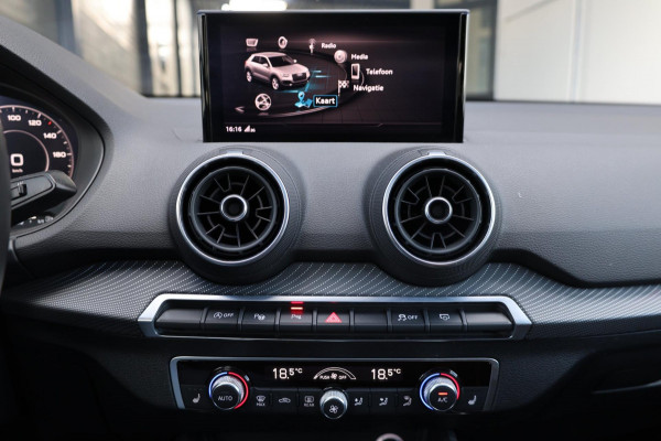 Audi Q2 1.4 TFSI S-line NARDO/LED/VIRTUAL/SFEER/PANO/LEER+S.VERWARMING/B&O/LMV 19"/CAM/ACC/ECC/12 MND GARANTIE!