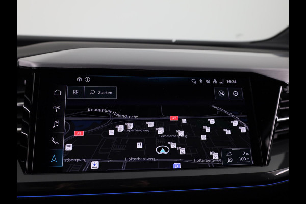 Audi Q4 Sportback e-tron 45 quattro S Edition 82 kWh panoramadak, achteruitrij camera, adaptive cruise control, optiek pakket zwart plus, privacy glass, lichtpakket, spiegelkappen zwart