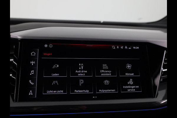 Audi Q4 Sportback e-tron 45 quattro S Edition 82 kWh panoramadak, achteruitrij camera, adaptive cruise control, optiek pakket zwart plus, privacy glass, lichtpakket, spiegelkappen zwart
