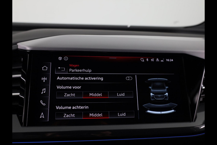 Audi Q4 Sportback e-tron 45 quattro S Edition 82 kWh panoramadak, achteruitrij camera, adaptive cruise control, optiek pakket zwart plus, privacy glass, lichtpakket, spiegelkappen zwart