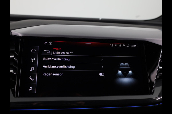 Audi Q4 Sportback e-tron 45 quattro S Edition 82 kWh panoramadak, achteruitrij camera, adaptive cruise control, optiek pakket zwart plus, privacy glass, lichtpakket, spiegelkappen zwart