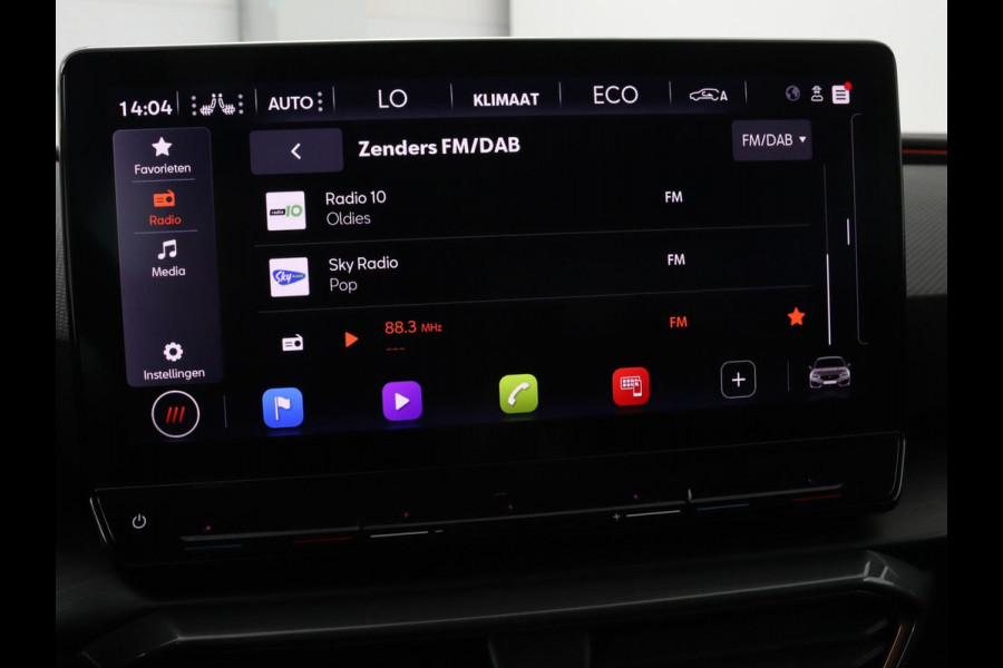 CUPRA Leon 1.4 e-Hybrid | Stoel & stuurverwarming | Camera | Adaptive cruise | Carplay | Navigatie | Sfeerverlichting | Keyless | Sportstoelen | Full LED | PHEV