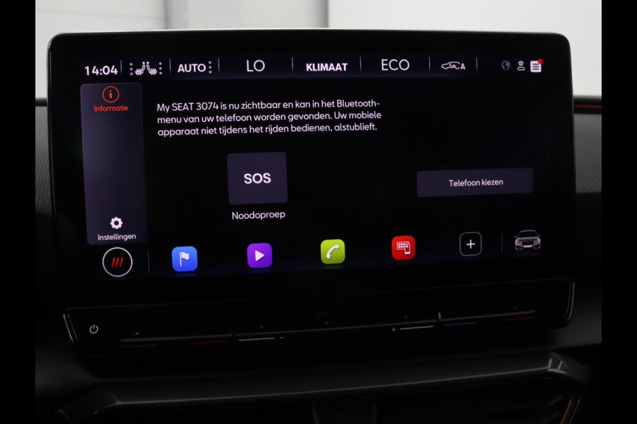 CUPRA Leon 1.4 e-Hybrid | Stoel & stuurverwarming | Camera | Adaptive cruise | Carplay | Navigatie | Sfeerverlichting | Keyless | Sportstoelen | Full LED | PHEV