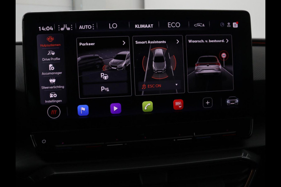 CUPRA Leon 1.4 e-Hybrid | Stoel & stuurverwarming | Camera | Adaptive cruise | Carplay | Navigatie | Sfeerverlichting | Keyless | Sportstoelen | Full LED | PHEV