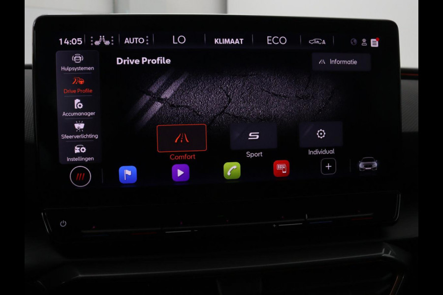 CUPRA Leon 1.4 e-Hybrid | Stoel & stuurverwarming | Camera | Adaptive cruise | Carplay | Navigatie | Sfeerverlichting | Keyless | Sportstoelen | Full LED | PHEV