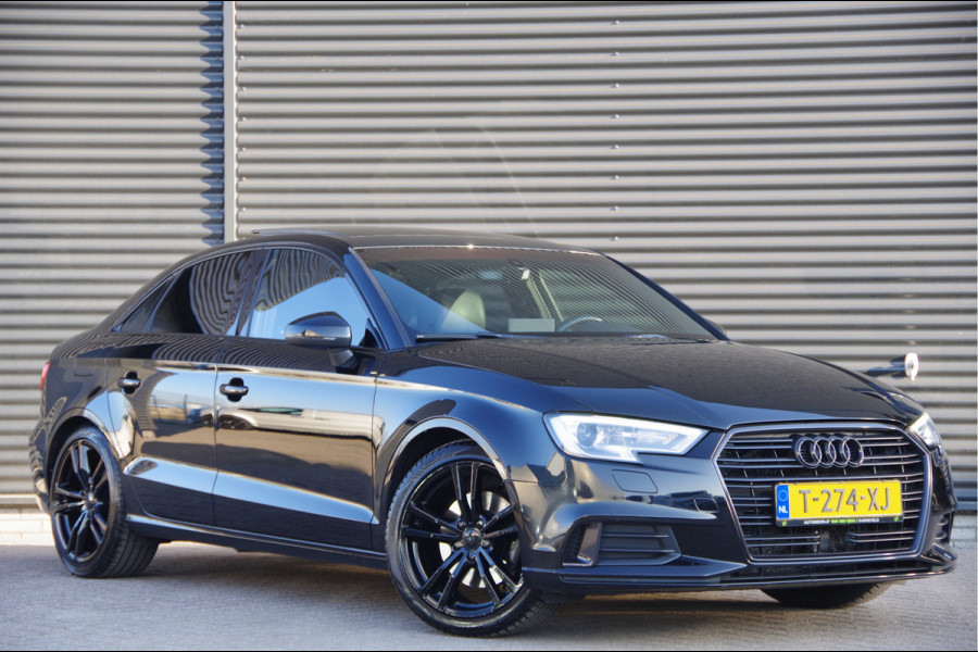 Audi A3 Limousine 40 TFSI 2.0 quattro Design AUT. LED, PANODAK, LEDER, CARPLAY, CRUISE, CLIMA, STOELVERWARMING