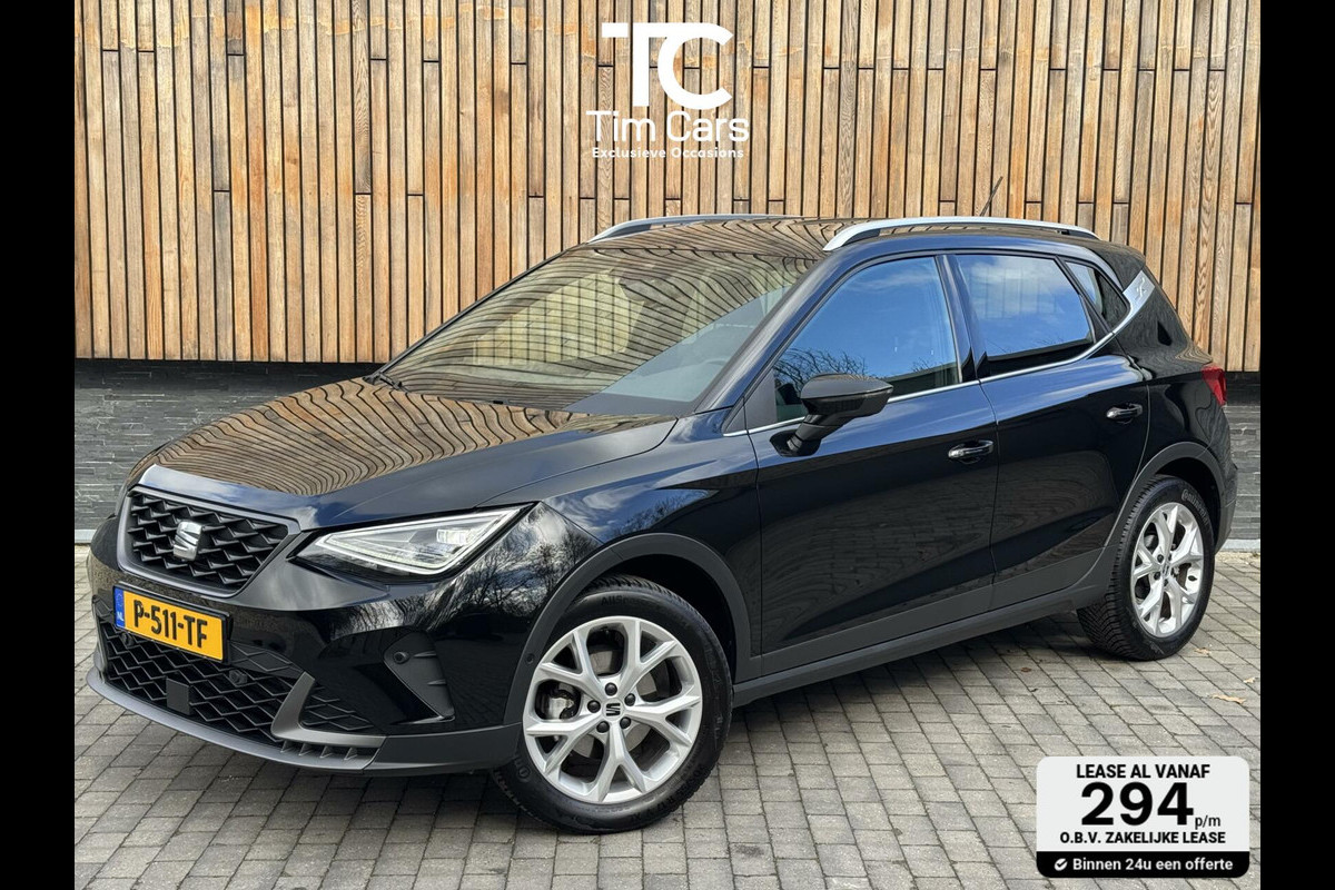Seat Arona 1.0 TSI FR Automaat | Apple CarPlay | Achteruitrijcamera | Full-LED | Cruise control adaptief | Lane assist | Half leer/alcantar Seat Arona 1.0 TSI FR Automaat | Apple CarPlay | Achteruitrijcamera | Full-LED | Cruise control adaptief | Lane assist | Half leer/alcantar