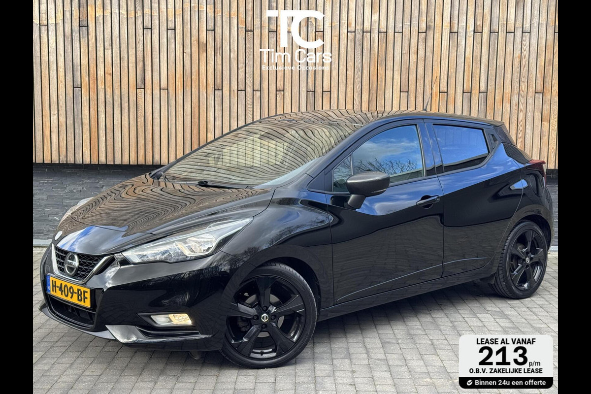Nissan Micra 1.0 IG-T N-Sport Automaat | Navigatie | Apple Carplay | Leer/alcantara | Keyless entry&start | Cruise control | Parkeersensoren Nissan Micra 1.0 IG-T N-Sport Automaat | Navigatie | Apple Carplay | Leer/alcantara | Keyless entry&start | Cruise control | Parkeersensoren