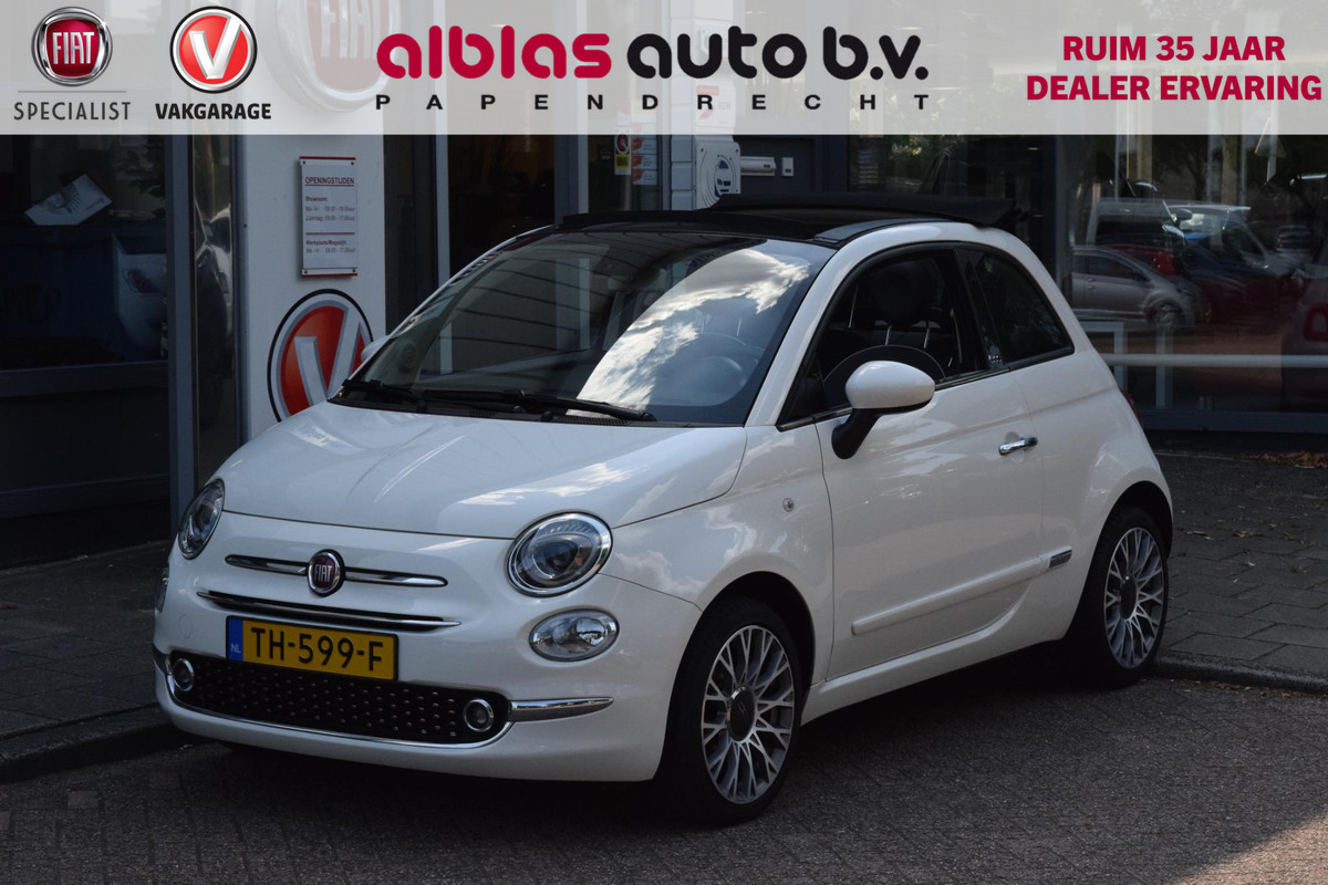 Fiat 500C 0.9 TwinAir Turbo Lounge Nav|16"|PDC|Lage km!