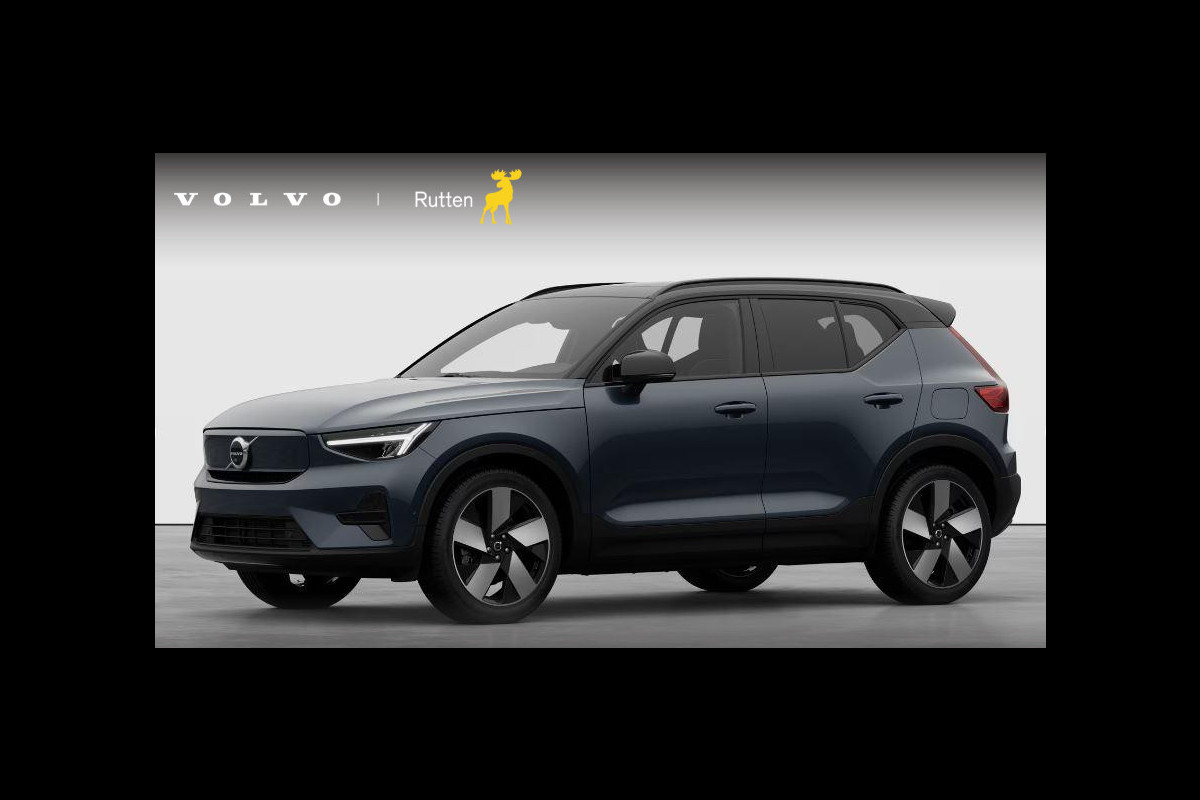 Volvo EX40 252PK Single Motor Extended Range Plus 82 kWh / Lounge Pakket / Panoramadak / 360 Camera / Extra getint glas / 20'' Velgen / Nubuck bekleding Volvo EX40 252PK Single Motor Extended Range Plus 82 kWh / Lounge Pakket / Panoramadak / 360 Camera / Extra getint glas / 20'' Velgen / Nubuck bekleding