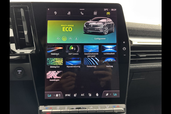 Renault Mégane E-Tech EV60 Optimum Charge Techno [ 3-Fase ] *HEAT-PUMP | LEATHER-MICROFIBRE | FULL-LED | ADAPTIVE-CRUISE | LANE-ASSIST | TOPVIEW | KEYLESS | HEATED-COMFORTSEATS | DAB+ | CAMERA | CARPLAY | TOWBAR | NAVI-FULLMAP | DIGI-COCKPIT | 20"ALU*